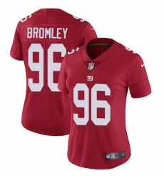 Women's Nike New York Giants #96 Jay Bromley Elite Red Alternate NFL Jersey