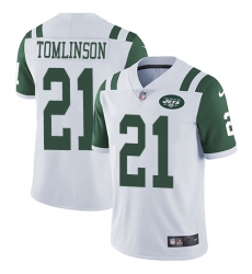 Youth Nike New York Jets #21 LaDainian Tomlinson Elite White NFL Jersey