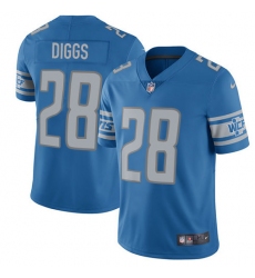 Youth Nike Detroit Lions #28 Quandre Diggs Elite Light Blue Team Color NFL Jersey