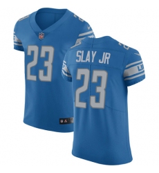 Men's Nike Detroit Lions #23 Darius Slay Light Blue Team Color Vapor Untouchable Elite Player NFL Jersey