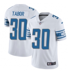 Men's Nike Detroit Lions #55 Jon Bostic Limited White Vapor Untouchable NFL Jersey