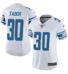 Women's Nike Detroit Lions #55 Jon Bostic Elite White NFL Jersey