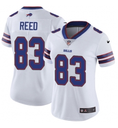 Women's Nike Buffalo Bills #83 Andre Reed Elite White NFL Jersey