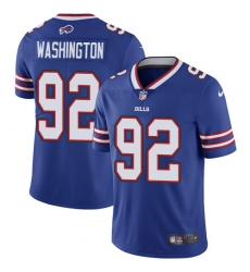 Youth Nike Buffalo Bills #92 Adolphus Washington Elite Royal Blue Team Color NFL Jersey