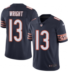 Youth Nike Chicago Bears #13 Kendall Wright Elite Navy Blue Team Color NFL Jersey