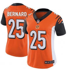 Women's Nike Cincinnati Bengals #25 Giovani Bernard Elite Orange Alternate NFL Jersey