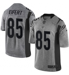 Men's Nike Cincinnati Bengals #85 Tyler Eifert Limited Gray Gridiron NFL Jersey