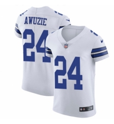 Men's Nike Dallas Cowboys #24 Chidobe Awuzie White Vapor Untouchable Elite Player NFL Jersey
