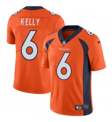 Youth Nike Denver Broncos #6 Chad Kelly Orange Team Color Vapor Untouchable Limited Player NFL Jersey