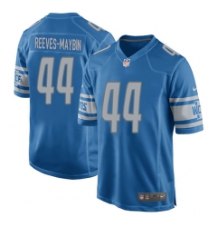 Men's Nike Detroit Lions #8 Dan Orlovsky Game Light Blue Team Color NFL Jersey