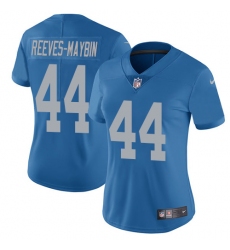 Women's Nike Detroit Lions #8 Dan Orlovsky Elite Blue Alternate NFL Jersey