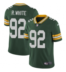 Men's Nike Green Bay Packers #92 Reggie White Green Team Color Vapor Untouchable Limited Player NFL Jersey