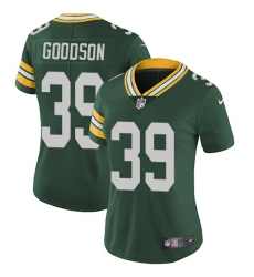 Women's Nike Green Bay Packers #39 Demetri Goodson Elite Green Team Color NFL Jersey