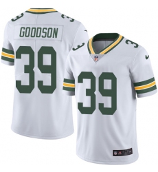 Youth Nike Green Bay Packers #39 Demetri Goodson Elite White NFL Jersey