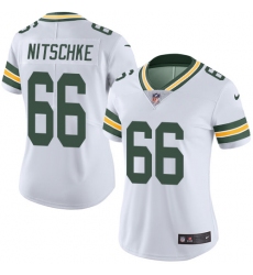 Women's Nike Green Bay Packers #66 Ray Nitschke Elite White NFL Jersey