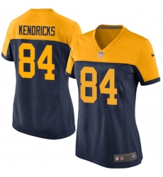 Women's Nike Green Bay Packers #84 Lance Kendricks Game Navy Blue Alternate NFL Jersey