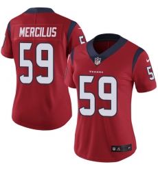 Women's Nike Houston Texans #59 Whitney Mercilus Elite Red Alternate NFL Jersey