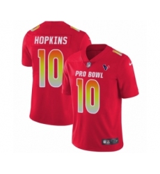 Men's Nike Houston Texans #10 DeAndre Hopkins Limited Red AFC 2019 Pro Bowl NFL Jersey