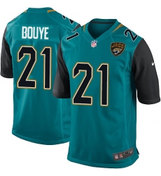 Men's Nike Jacksonville Jaguars #21 A.J. Bouye Game Teal Green Team Color NFL Jersey