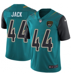 Youth Nike Jacksonville Jaguars #44 Myles Jack Teal Green Team Color Vapor Untouchable Limited Player NFL Jersey