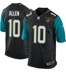 Men's Nike Jacksonville Jaguars #10 Brandon Allen Game Black Alternate NFL Jersey