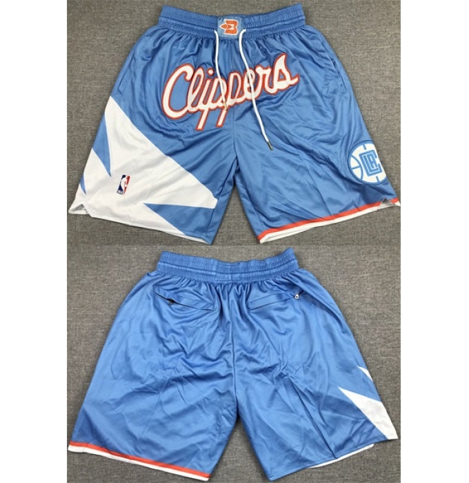 Mens Los Angeles Clippers Blue Shorts